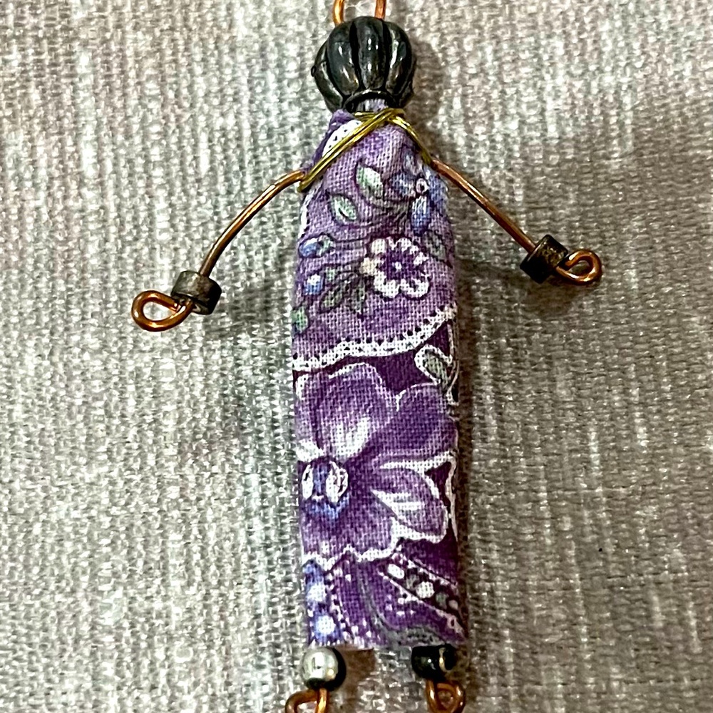 Purple Traveler Pin